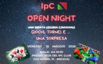 IPC Open Night – 15 Maggio 2026