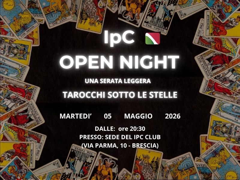 IPC Open Night- 5 Maggio 2026